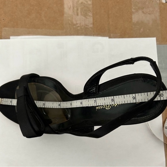 Giuseppe Zanotti Black Heels with Bow and Rhinestones - Picture 7 of 7